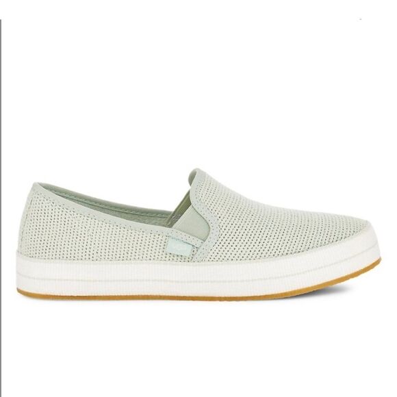 UGG Women's Light Green Slip-On Flats - Picture 2 of 9